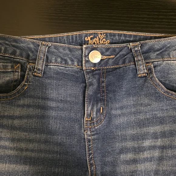 Justice Kids Blue Jeans - Picture 4 of 7